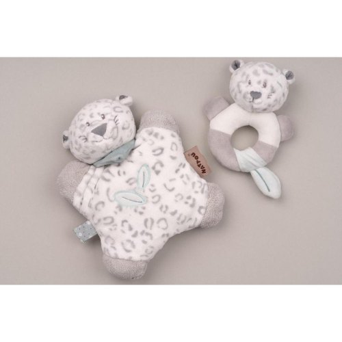 Nattou М'яка іграшка-подушка Леопард Лея