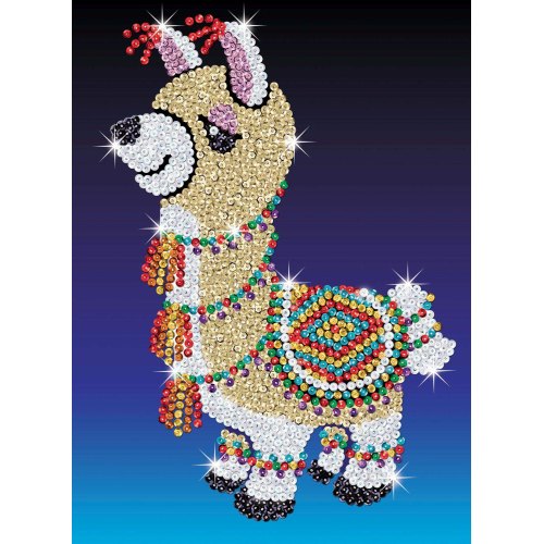 Sequin Art Набір для творчості RED Лама