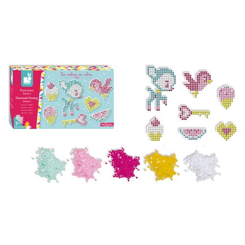 Janod Набір для творчості Наліпки. Пікселі