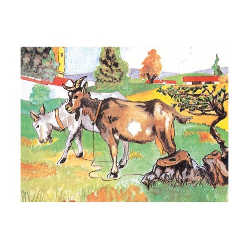 goki Кубики дерев'яні - Ферма