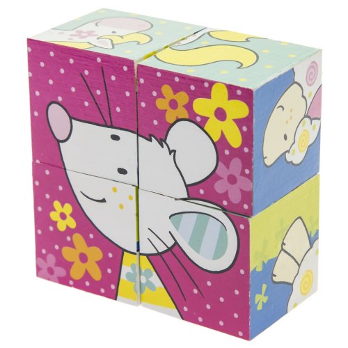 goki Кубики дерев'яні Мої друзі Susibelle