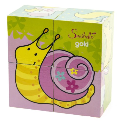 goki Кубики дерев'яні Мої друзі Susibelle