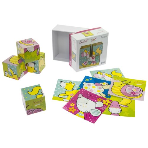 goki Кубики дерев'яні Мої друзі Susibelle