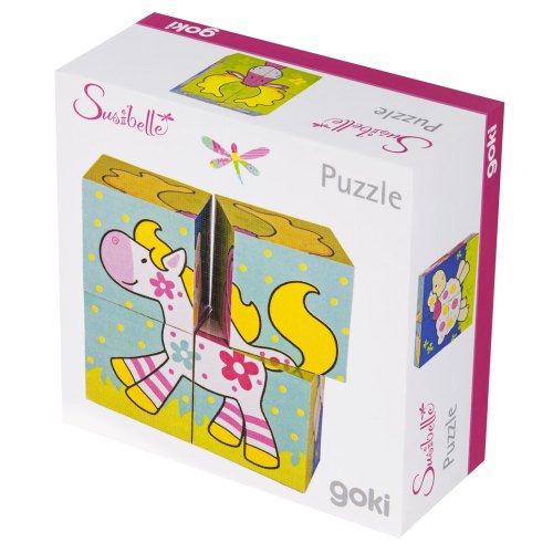 goki Кубики дерев'яні Мої друзі Susibelle