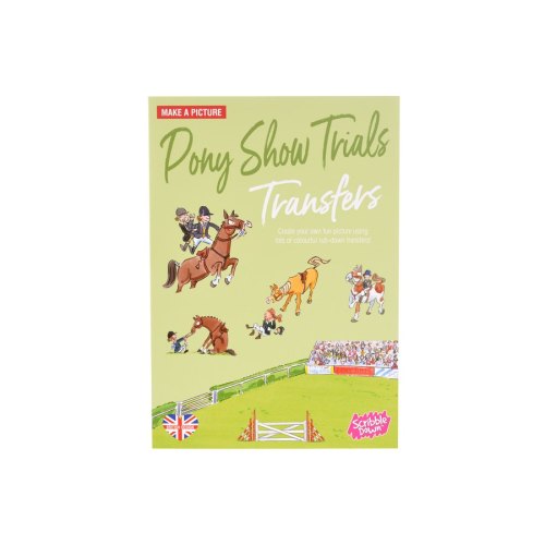 Scribble Down Перевідні наклейки - Змагання Поні