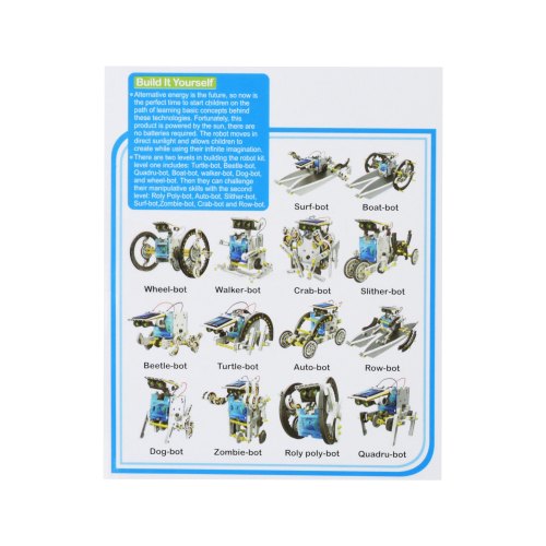 Same Toy Робот-конструктор - Мультібот 14 в 1 на сонячній батареї