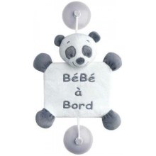 Nattou Дитина на борту на присосках Панда Лулу