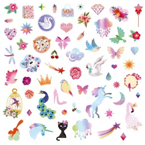 Janod Щоденник з наклейками і замком