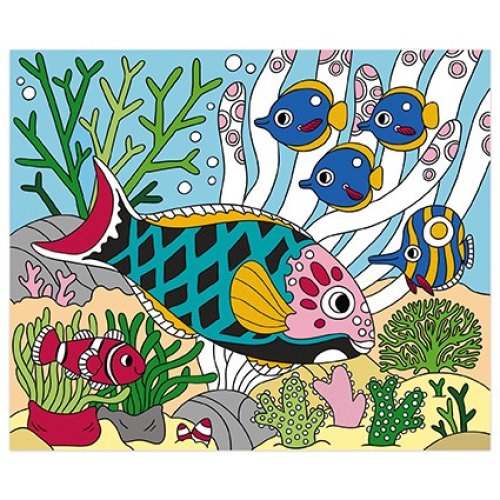 Janod Набір для творчості - Оксамитові картини