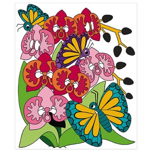 Janod Набір для творчості - Оксамитові картини