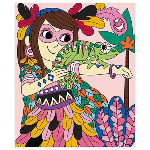 Janod Набір для творчості - Оксамитові картини