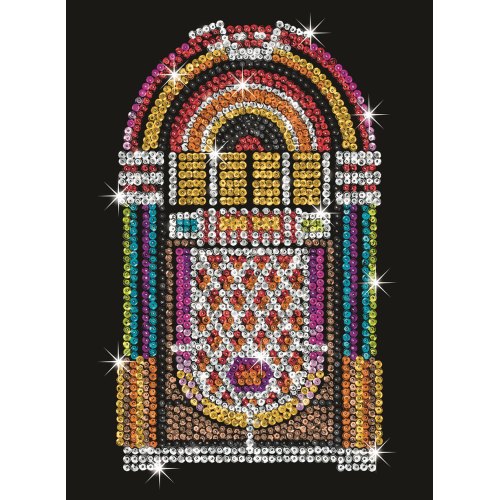 Sequin Art Набір для творчості ORANGE Jukebox
