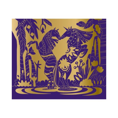 Janod Скретч-картки Поні та єдинороги