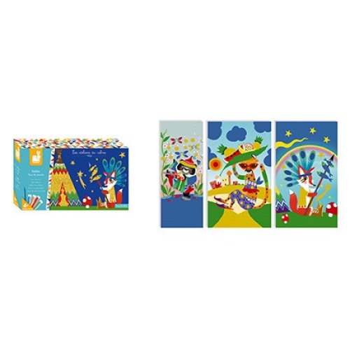 Janod Набір для творчості - Пісок. Навколо світу