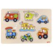 goki Пазл-вкладиш - Види транспорту