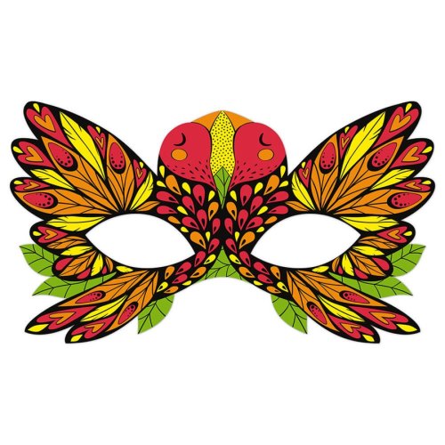 Janod Набір для творчості - Маски з олівцями