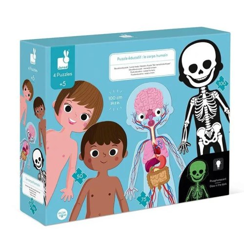 Janod Пазл навчальний - Тіло людини