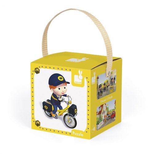 Janod Набір з 2 пазлів Велосипед Метта