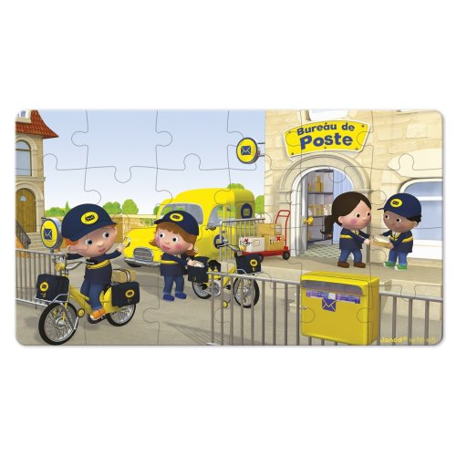 Janod Набір з 2 пазлів Велосипед Метта