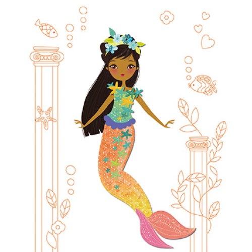 Janod Блокнот модні наряди Русалки