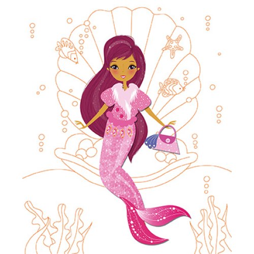 Janod Блокнот модні наряди Русалки