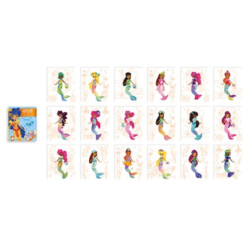 Janod Блокнот модні наряди Русалки