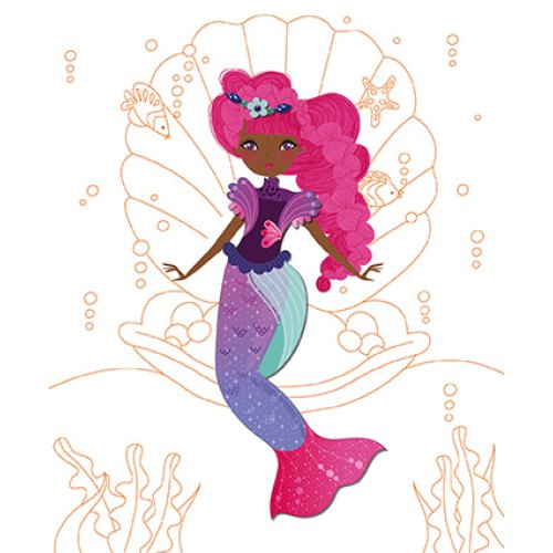 Janod Блокнот модні наряди Русалки