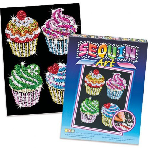 Sequin Art Набір для творчості BLUE Cupcakes