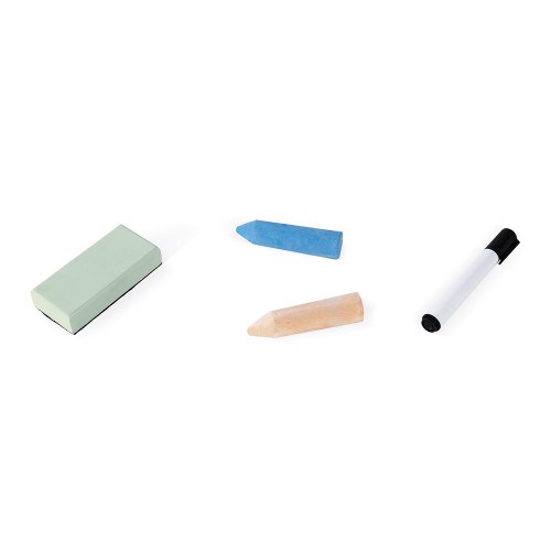 Janod Дошка двостороння з підставкою та аксесуарами