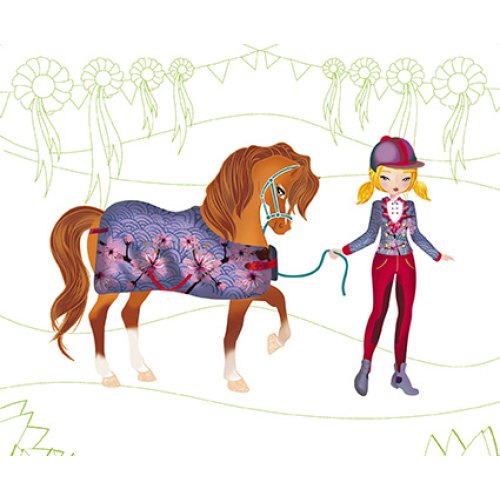 Janod Блокнот модні наряди - Феї і єдинороги