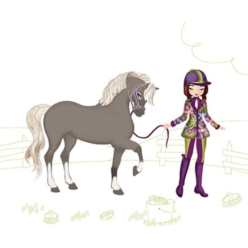 Janod Блокнот модні наряди - Феї і єдинороги