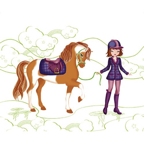 Janod Блокнот модні наряди - Феї і єдинороги