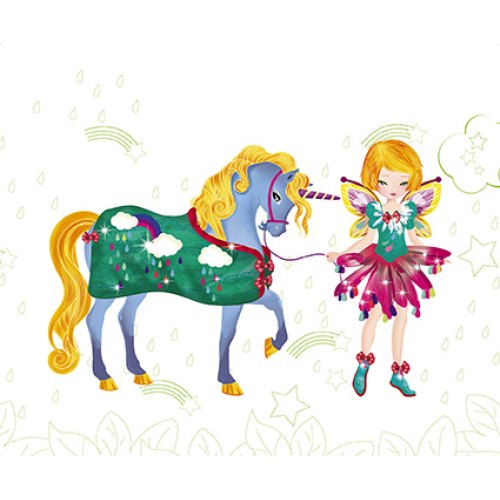 Janod Блокнот модні наряди - Феї і єдинороги