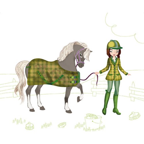 Janod Блокнот модні наряди - Феї і єдинороги