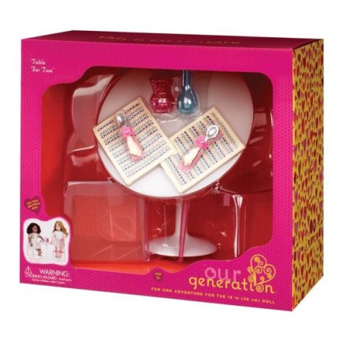 Our Generation Набір меблів - Стол та стільці