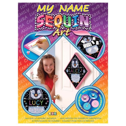 Sequin Art Набір для творчості MY NAME Penguin