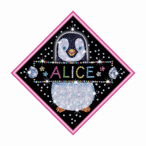 Sequin Art Набір для творчості MY NAME Penguin