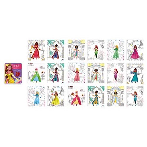 Janod Блокнот модні наряди - Принцеси