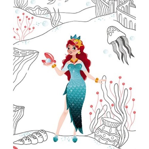 Janod Блокнот модні наряди - Принцеси