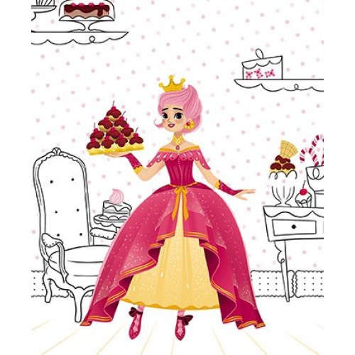 Janod Блокнот модні наряди - Принцеси