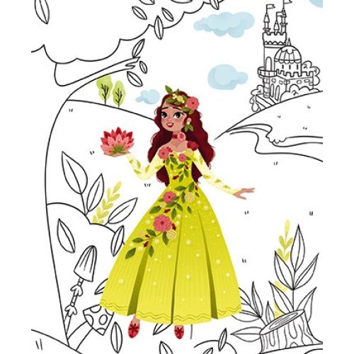 Janod Блокнот модні наряди - Принцеси