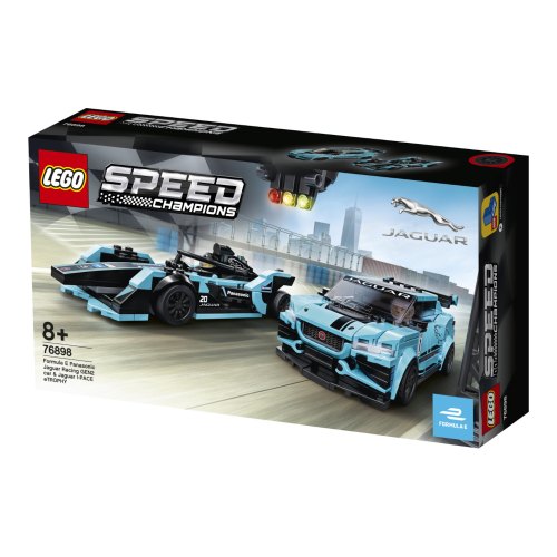 LEGO Конструктор Speed Champions Formula E Panasonic Jaguar Racing GEN2&Jaguar I-PACE TROPHY