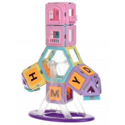 MagPlayer Конструктор магнітний набір бокс 188 ел. (MPT2-188)