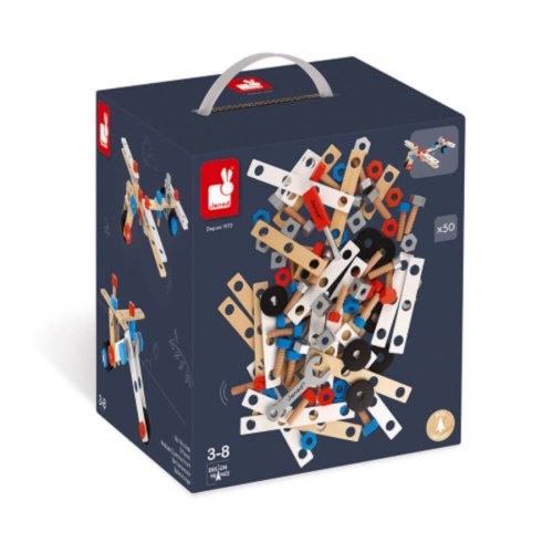 Janod Конструктор дерев'яний DIY (50 ел.)