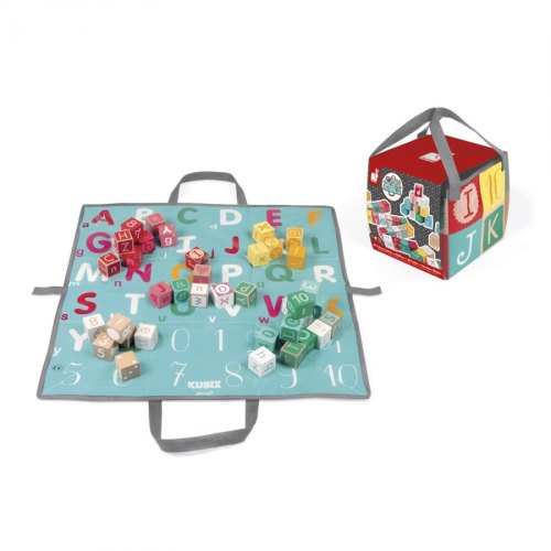 Janod Кубики - Алфавіт і цифри (40 ел.)