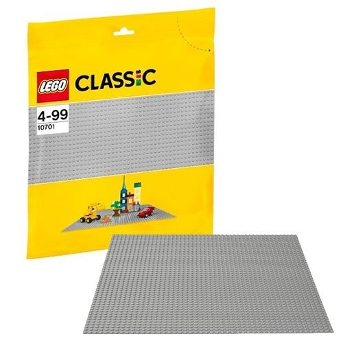 LEGO Конструктор Classic Базова пластина сіра 10701