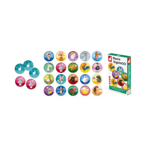 Janod Игра мемо - Риголо