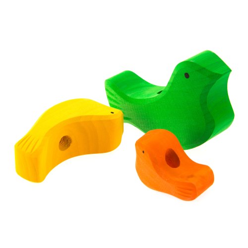 nic Конструктор дерев'яний - Пташки