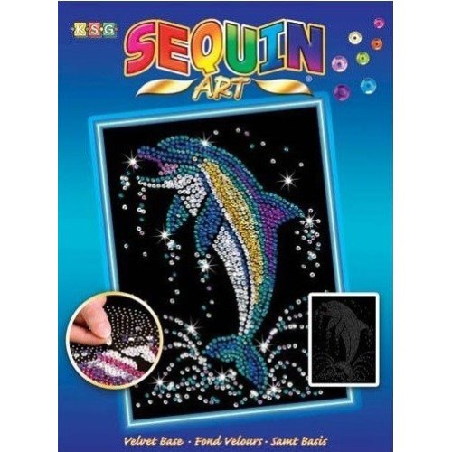 Sequin Art Набір для творчості BLUE Dolphin