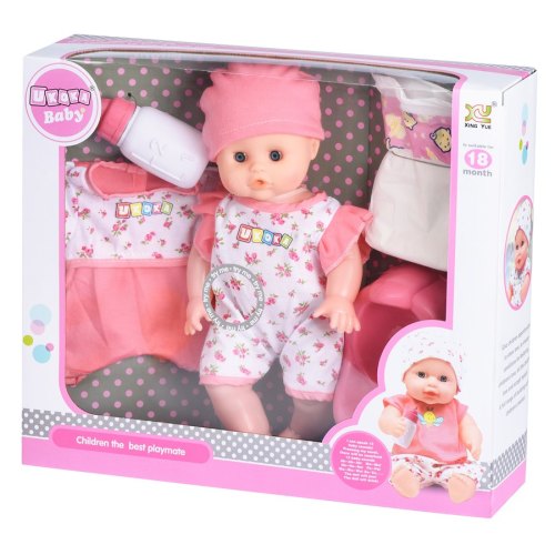 Same Toy Пупс із аксесуарами і звуком (35 см)